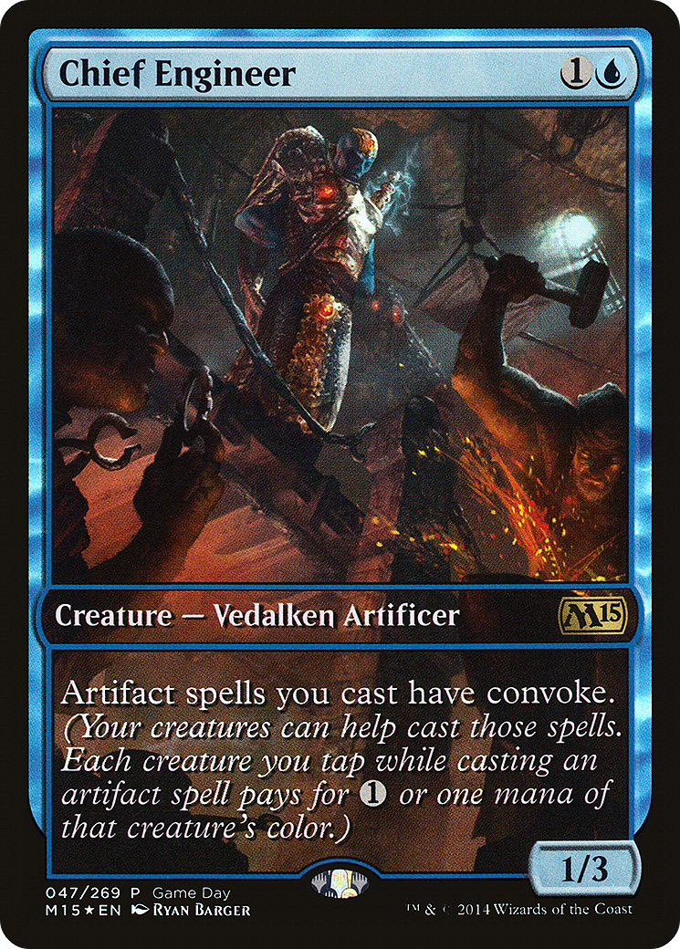 Chief Engineer (047) Foil - Magic 2015 Promos