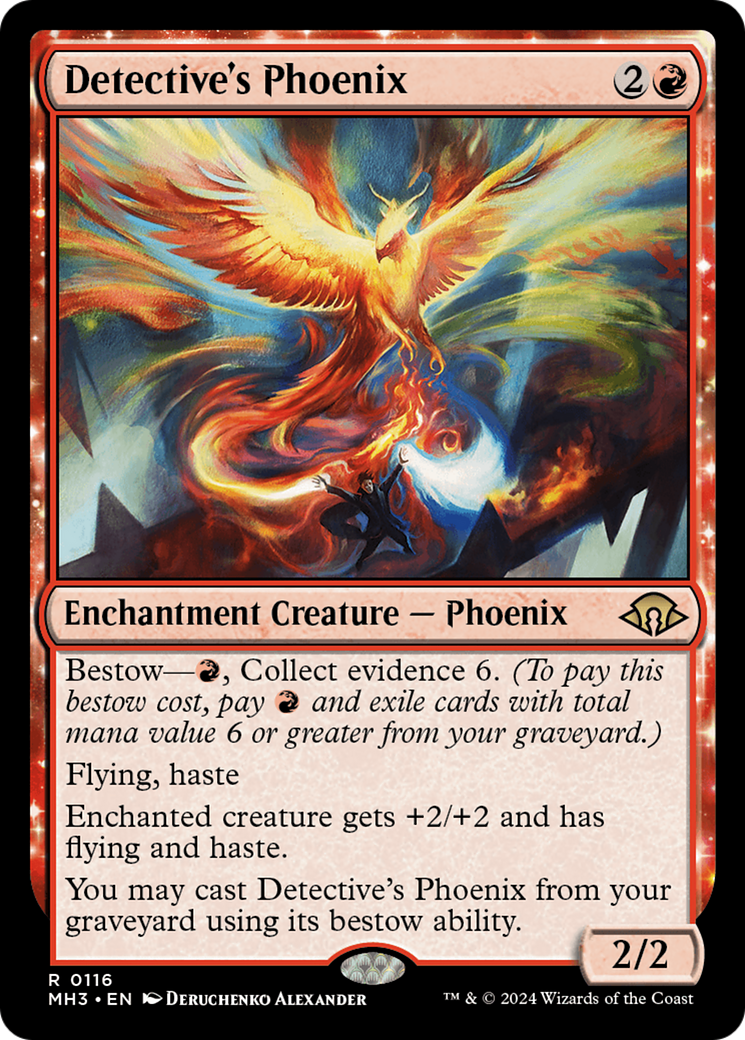 Detective's Phoenix (116) Foil - Modern Horizons 3