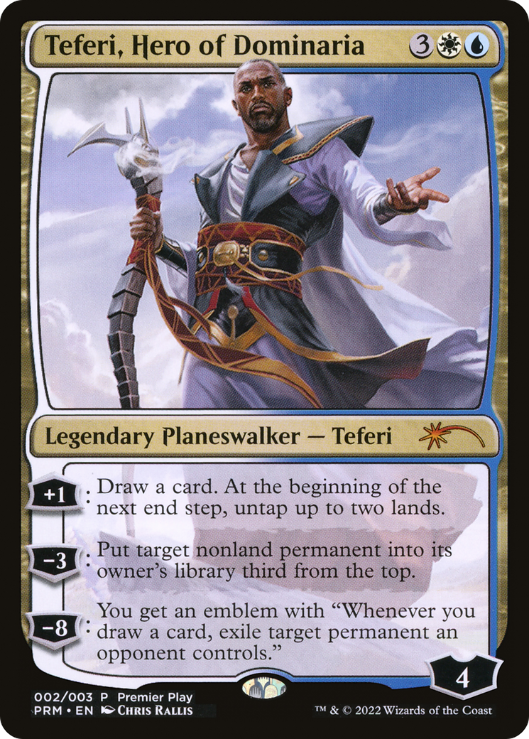 Teferi, Hero of Dominaria [Pro Tour Promos] Foil