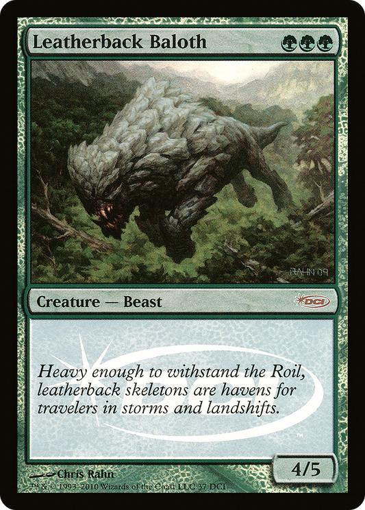 Leatherback Baloth (037) Foil - DCI Promos
