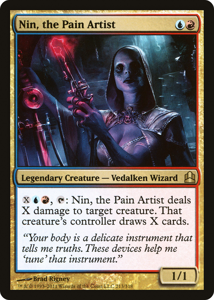 Nin, the Pain Artist (213) - Commander 2011