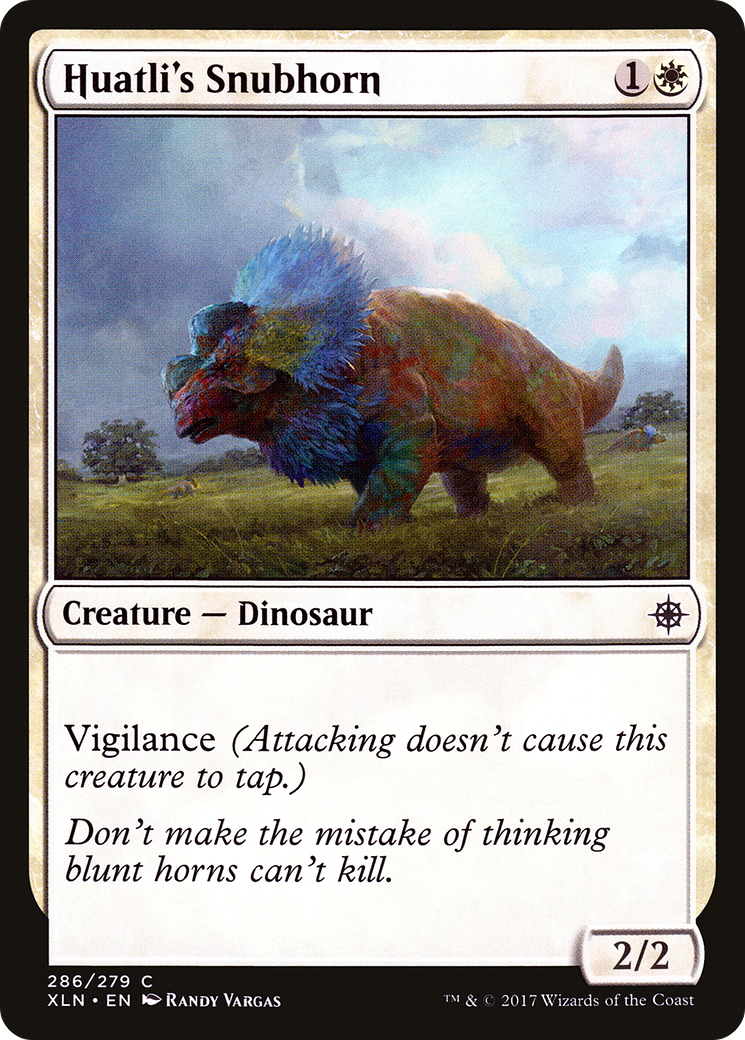 Huatli's Snubhorn (286) - Ixalan