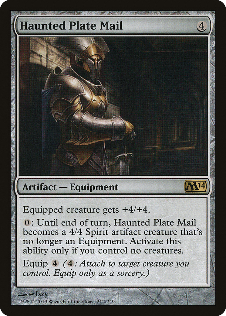 Haunted Plate Mail (212) - Magic 2014