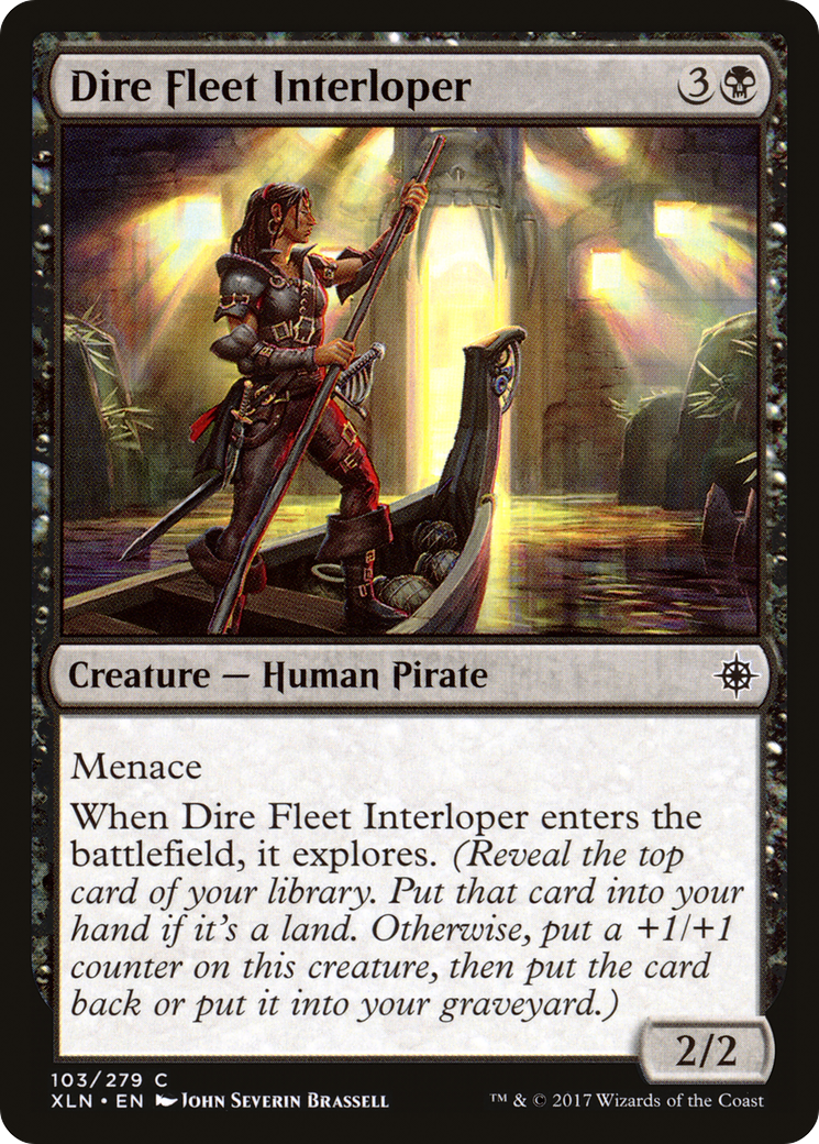 Dire Fleet Interloper (103) - Ixalan