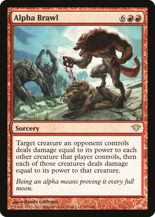 Alpha Brawl (082) Foil - Dark Ascension
