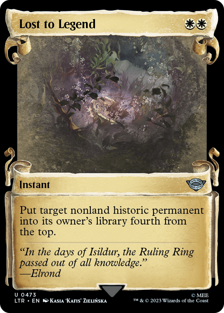 Lost to Legend (Showcase) (473) Foil - The Lord of the Rings: Tales of Middle-earth