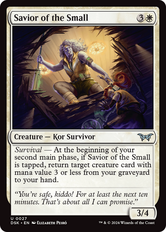 Savior of the Small [Duskmourn: House of Horror] Foil