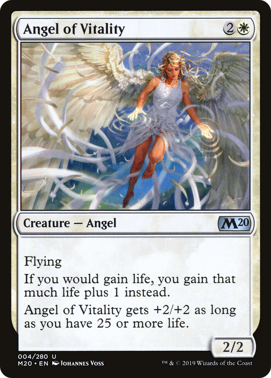 Angel of Vitality (004) Foil - Core Set 2020