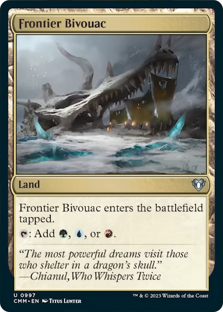 Frontier Bivouac [Commander Masters] | Silver Goblin