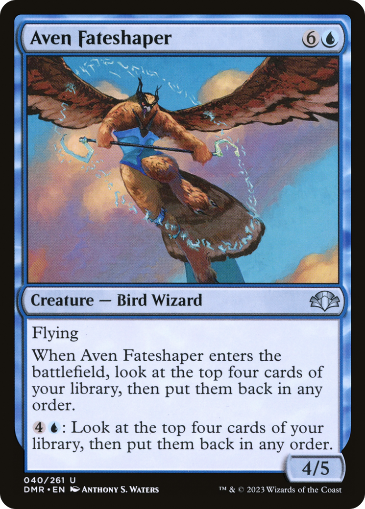 Aven Fateshaper [Dominaria Remastered] | Silver Goblin