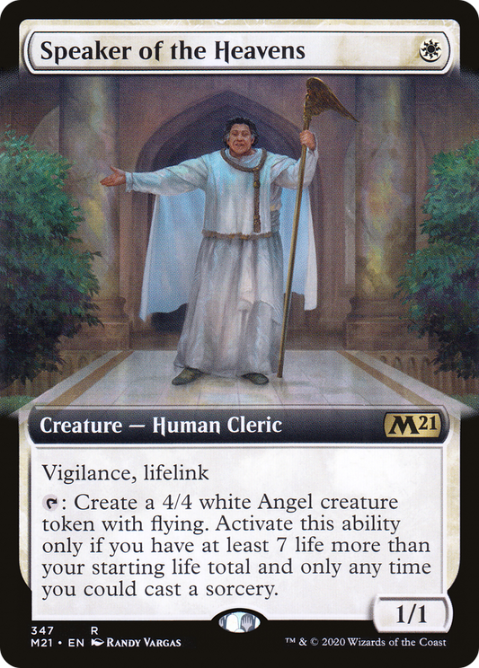 Speaker of the Heavens (Extended Art) (347) - Core Set 2021