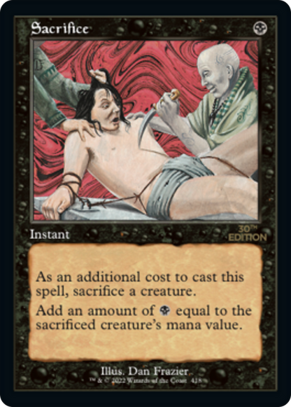 Sacrifice (Retro) (418) - 30th Anniversary Edition
