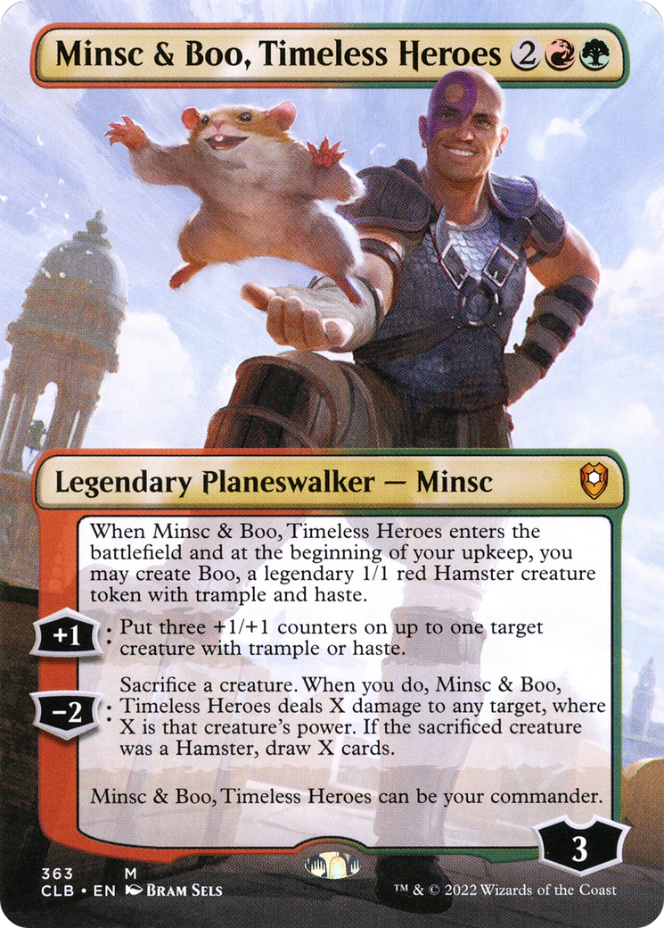 Minsc & Boo, Timeless Heroes (363) - Commander Legends: Battle for Baldur's Gate