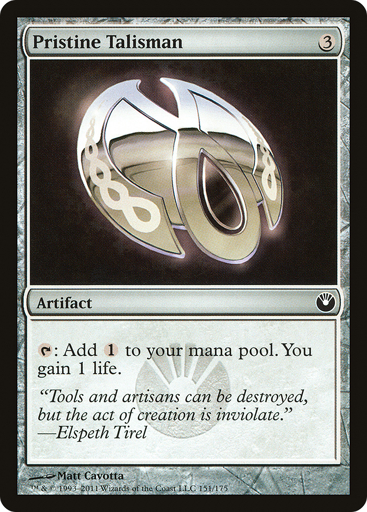 Pristine Talisman (151) - New Phyrexia Promos
