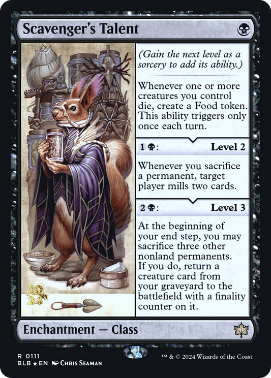 Scavenger's Talent Foil (111S)