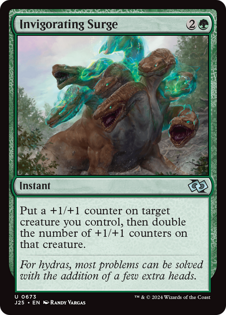 Invigorating Surge [Foundations Jumpstart] | Silver Goblin