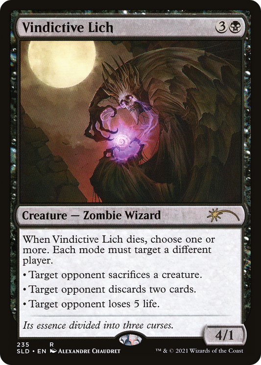 Vindictive Lich (235) - Secret Lair Drop