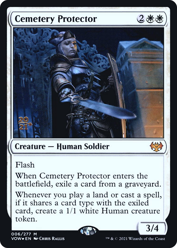 Cemetery Protector [Innistrad: Crimson Vow Prerelease Promos]