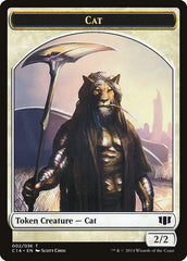 Angel // Cat Double-Sided Token [Commander 2014 Tokens] | Silver Goblin