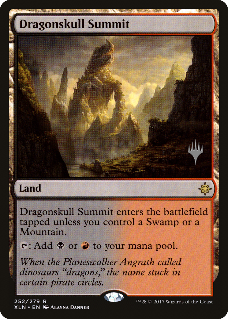Dragonskull Summit (252p) Foil - Ixalan Promos
