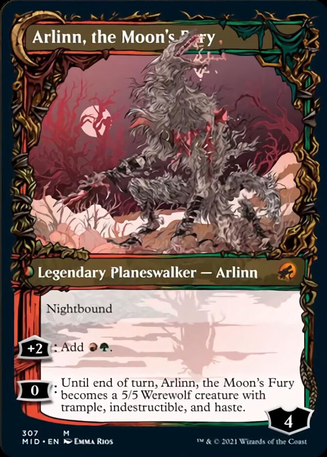 Arlinn, the Pack's Hope (Showcase) (307) - Innistrad: Midnight Hunt