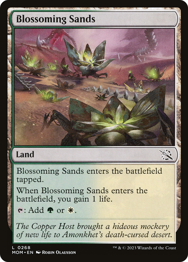 Blossoming Sands (268) Foil - March of the Machine