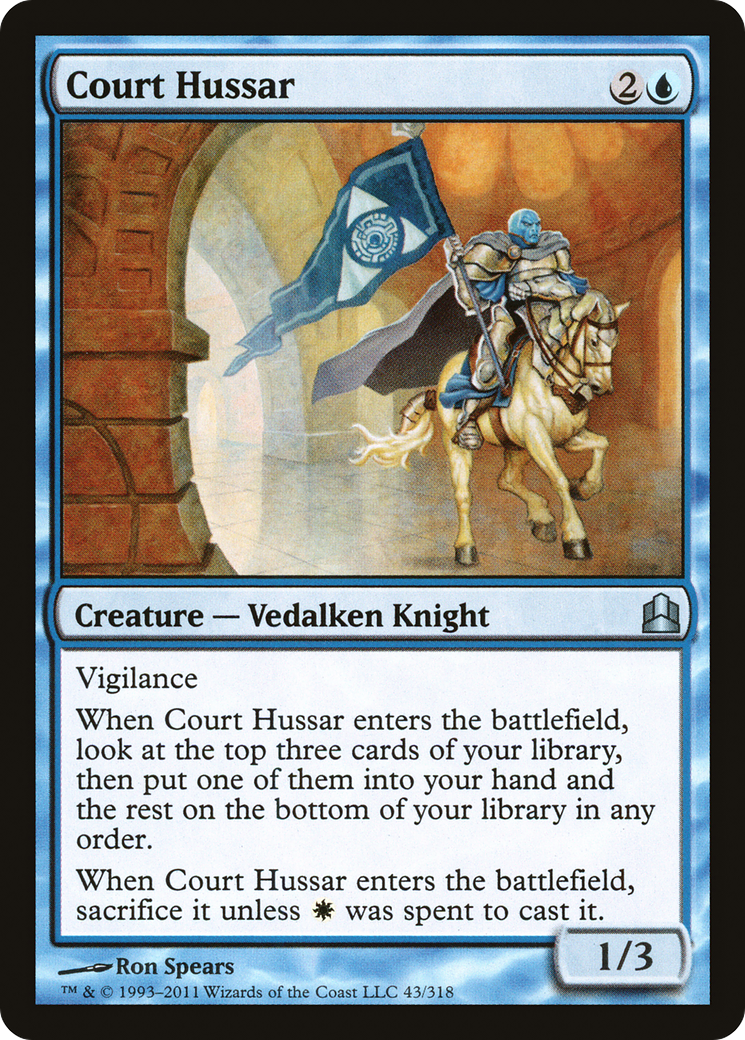 Court Hussar (043) - Commander 2011