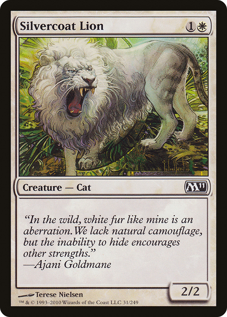 Silvercoat Lion (031) - Magic 2011