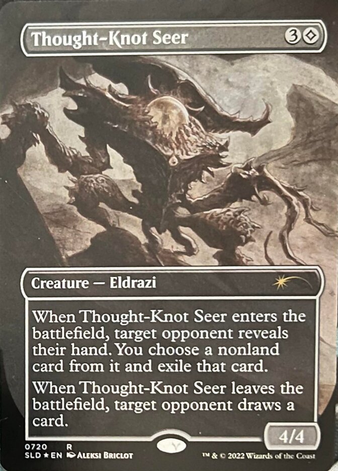 Thought-Knot Seer (720) (Borderless) [Secret Lair Drop Promos] | Silver Goblin