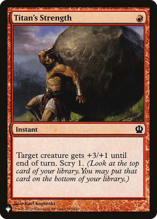 Titan's Strength (THS-145)