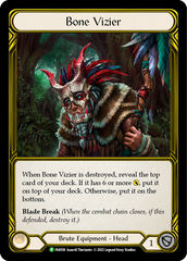 Bone Vizier (Golden) [FAB106] (Promo)  Cold Foil | Silver Goblin