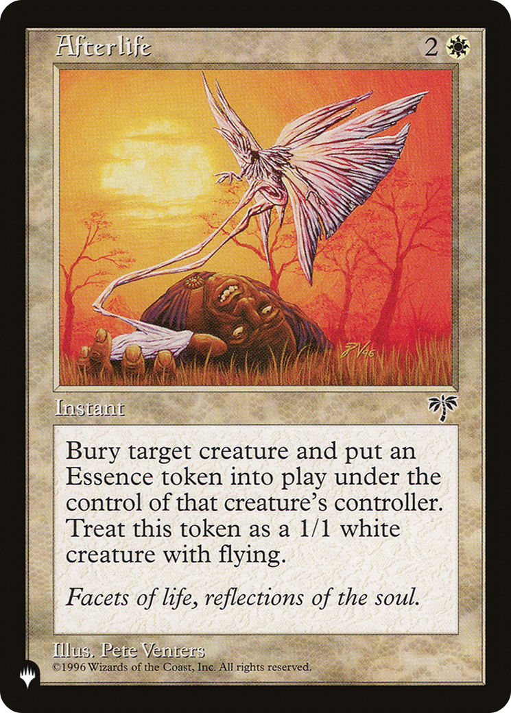 Afterlife [The List Reprints] | Silver Goblin