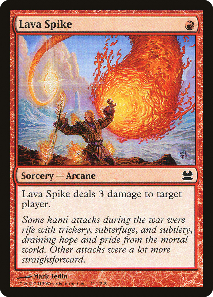 Lava Spike (121) - Modern Masters