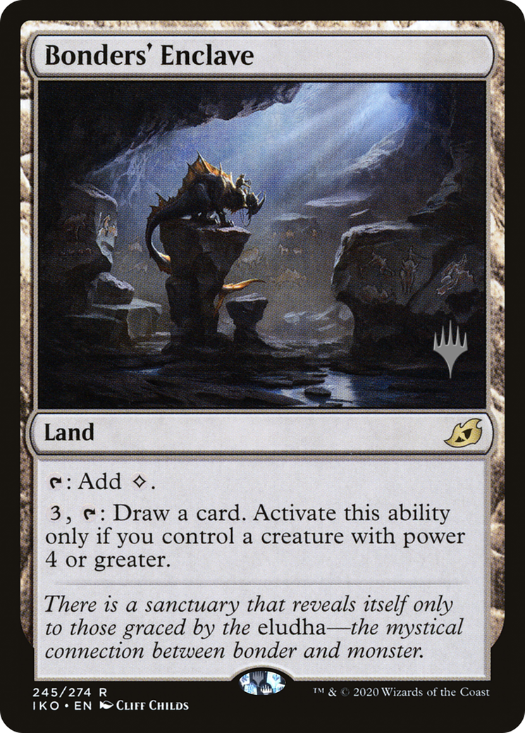 Bonders' Enclave (245) Foil - Ikoria: Lair of Behemoths Promos