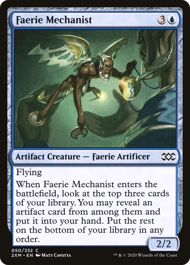 Faerie Mechanist (050) - Double Masters