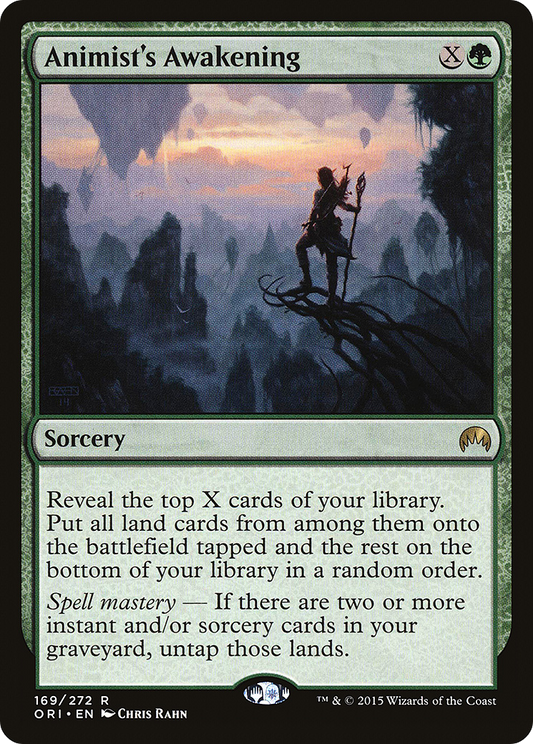 Animist's Awakening (169) Foil - Magic Origins