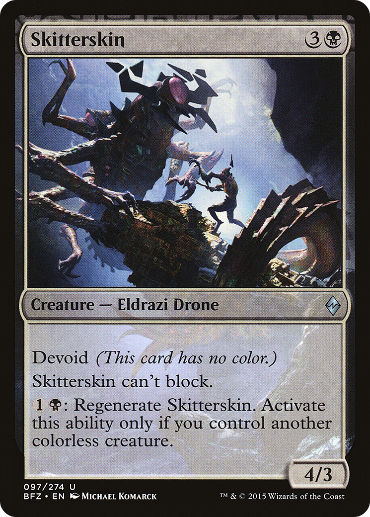Skitterskin (097) Foil - Battle for Zendikar