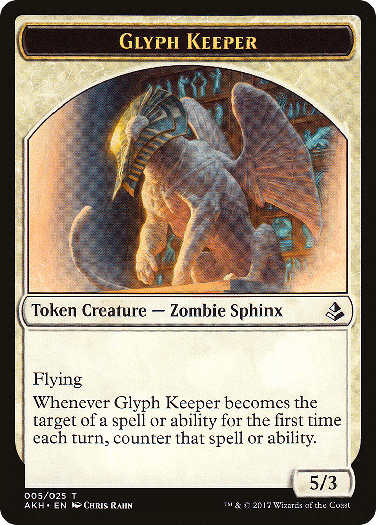 Glyph Keeper (005) - Amonkhet Tokens