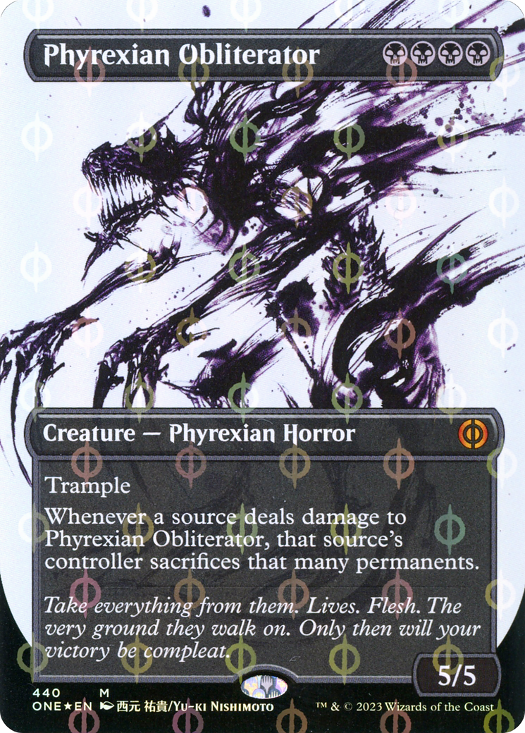 Phyrexian Obliterator (Showcase) (440) Foil - Phyrexia: All Will Be One
