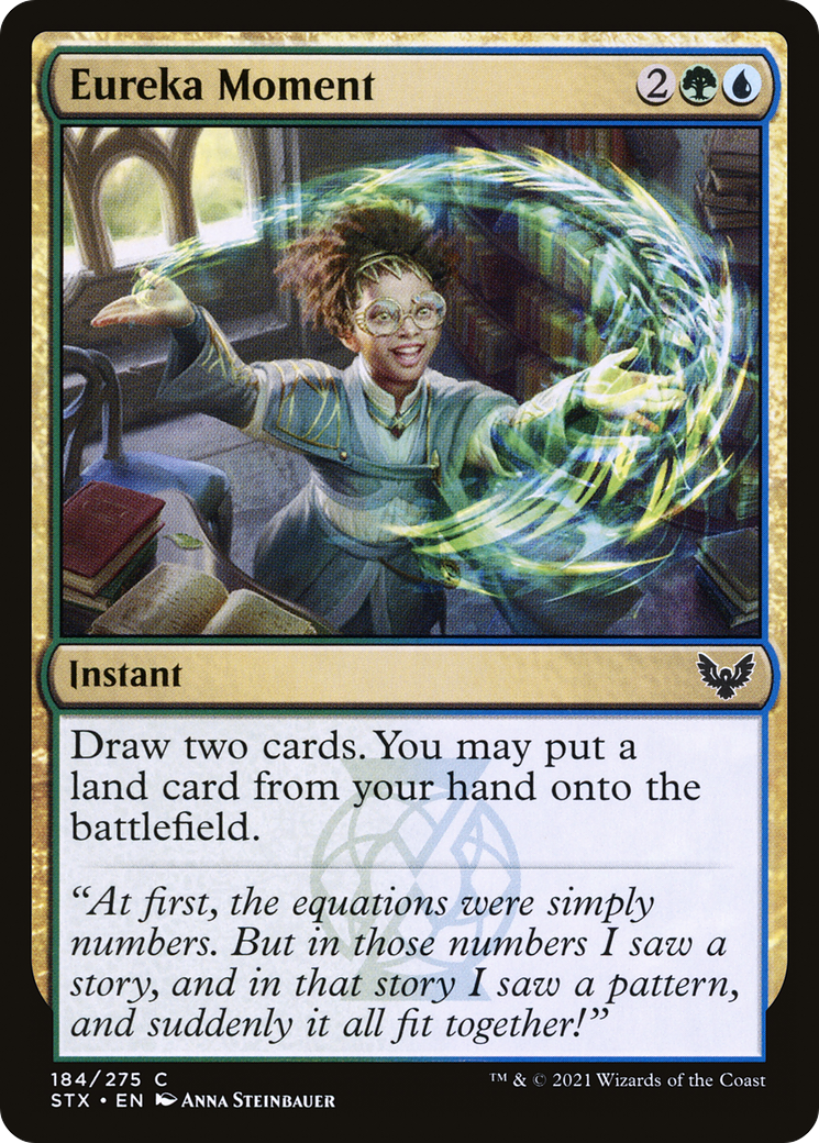 Eureka Moment (184) Foil - Strixhaven: School of Mages