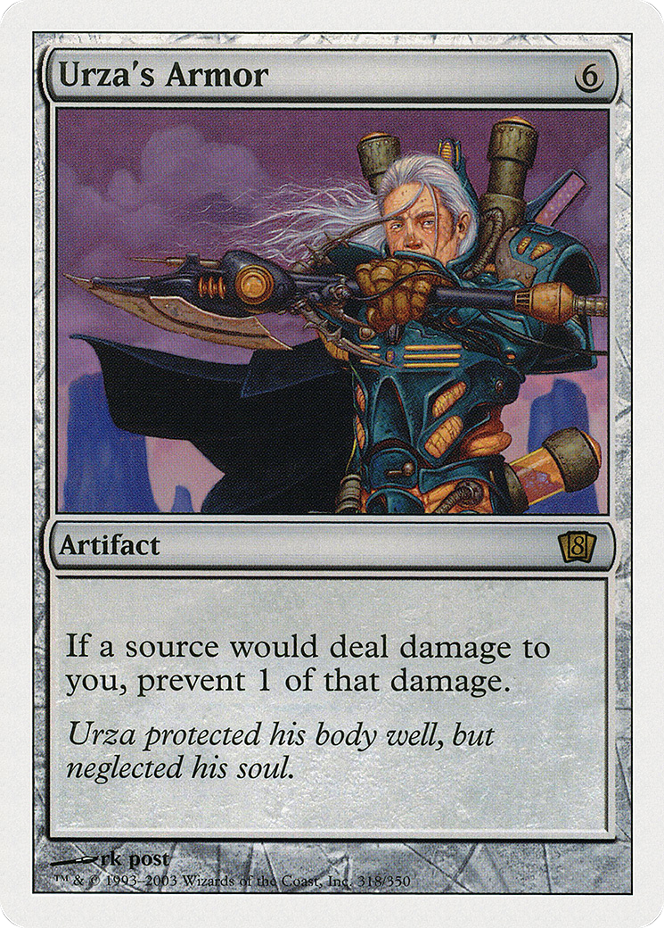 Urza's Armor (318) Foil - Eighth Edition