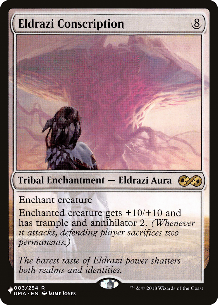 Eldrazi Conscription (UMA-3) - The List
