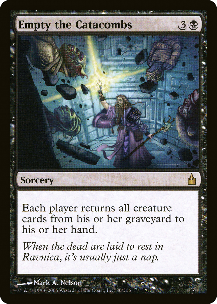 Empty the Catacombs (086) - Ravnica: City of Guilds
