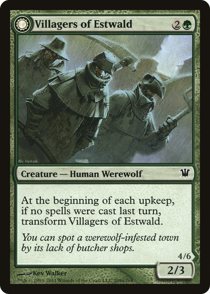 Villagers of Estwald (209) Foil - Innistrad