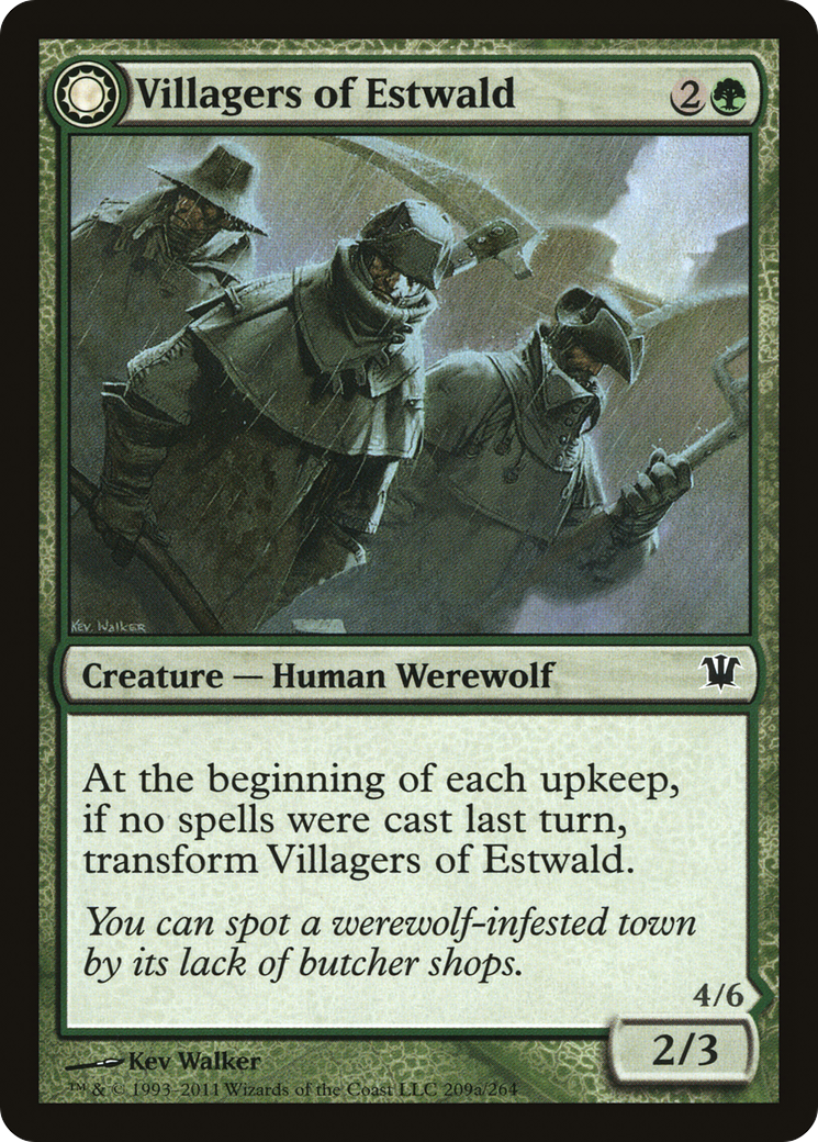 Villagers of Estwald (209) - Innistrad
