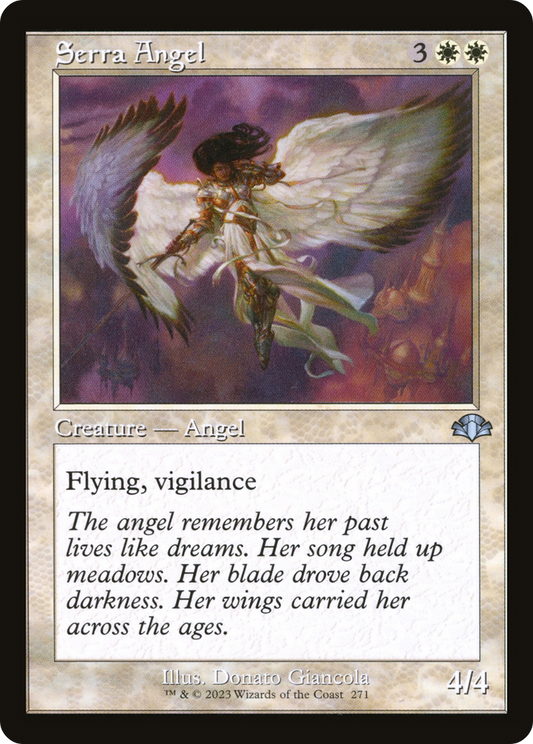 Serra Angel (Retro) [Dominaria Remastered]