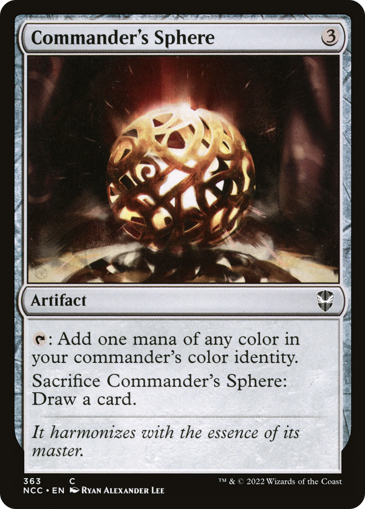 Commander's Sphere [Streets of New Capenna Commander] | Silver Goblin