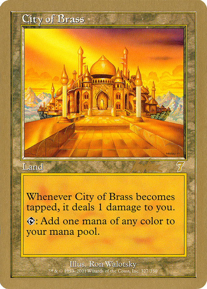 City of Brass (Brian Kibler) [World Championship Decks 2002] | Silver Goblin