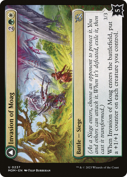 Invasion of Moag // Bloomwielder Dryads (237) - March of the Machine