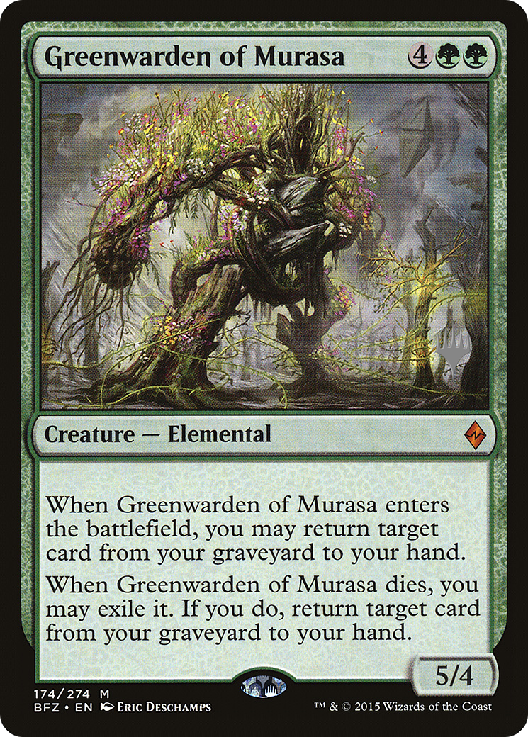 Greenwarden of Murasa (174) Foil - Battle for Zendikar Promos